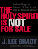 The Holy Spirit Is Not for Sale - J. Lee Grady.epub